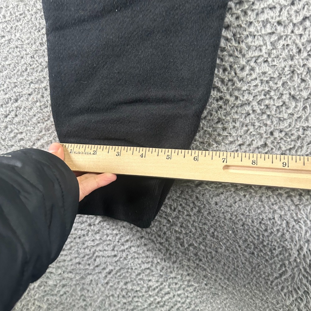 Vintage Champion Reverse Weave Sweatpants Mens S Black Lined Joggers Tapered - Picture 8 of 9